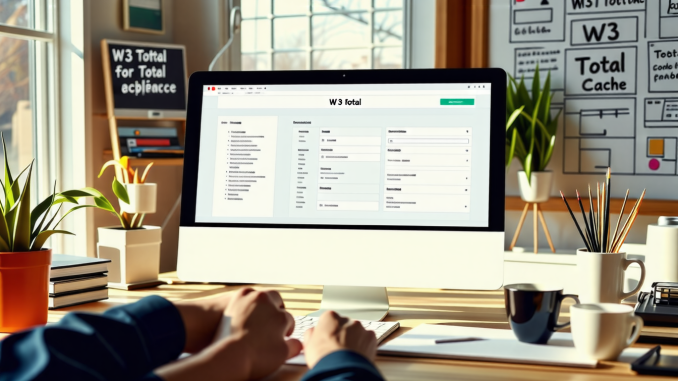 découvrez comment utiliser w3 total cache pour améliorer les performances de votre site web. suivez nos conseils pour configurer cet outil efficace et bénéficier d'une meilleure vitesse de chargement et d'une expérience utilisateur optimisée.